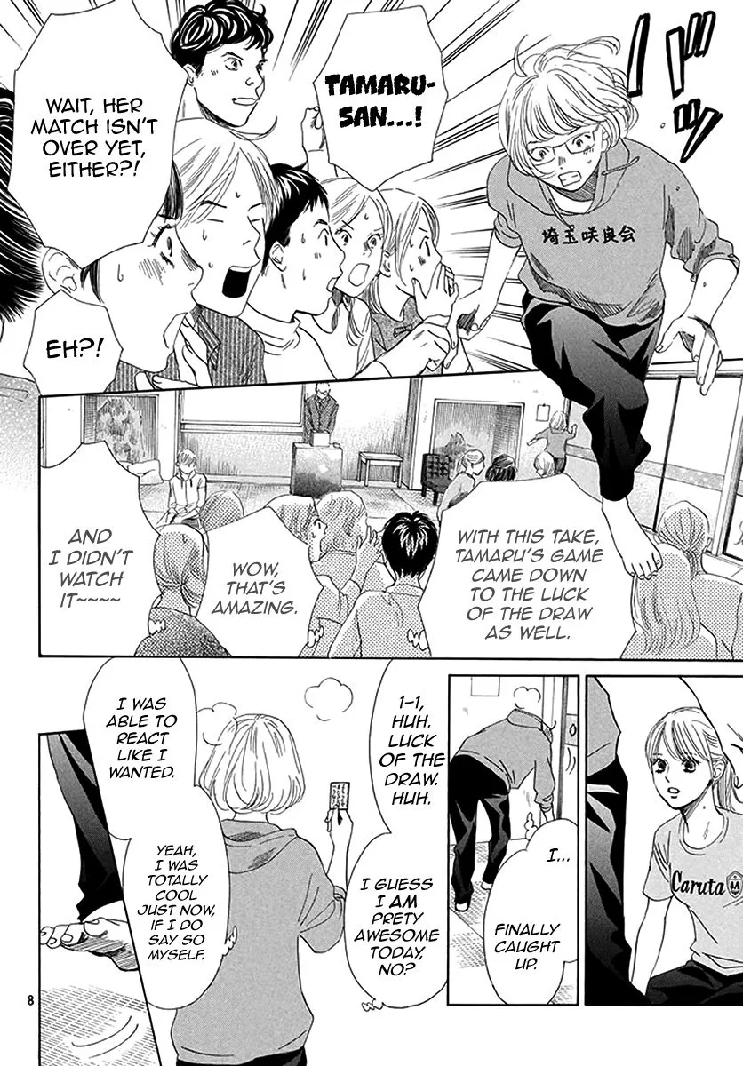 Chihayafuru Chapter 190 page 8