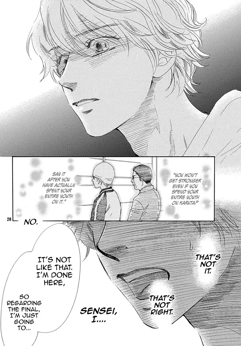 Chihayafuru Chapter 190 page 27
