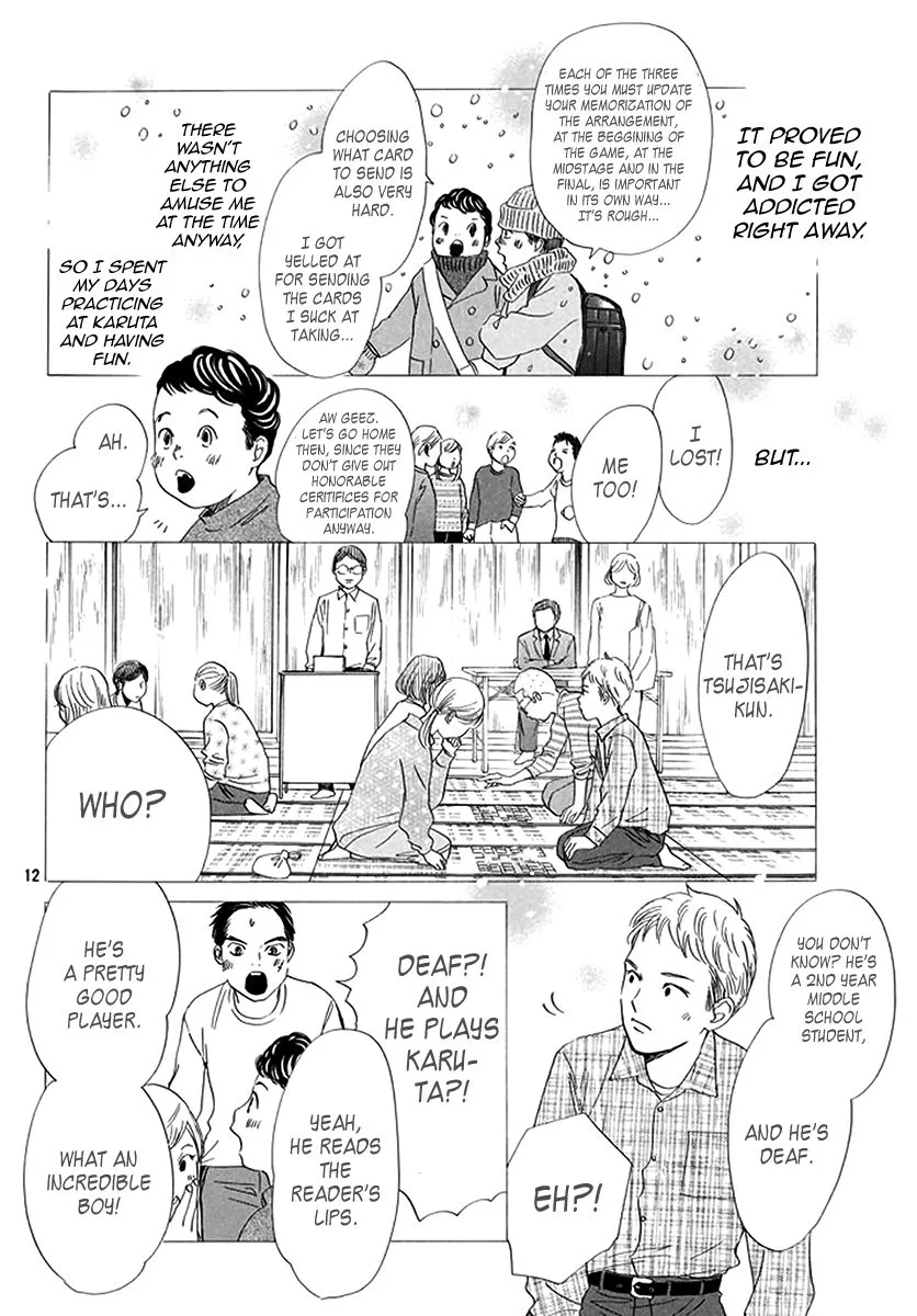 Chihayafuru Chapter 191 page 13