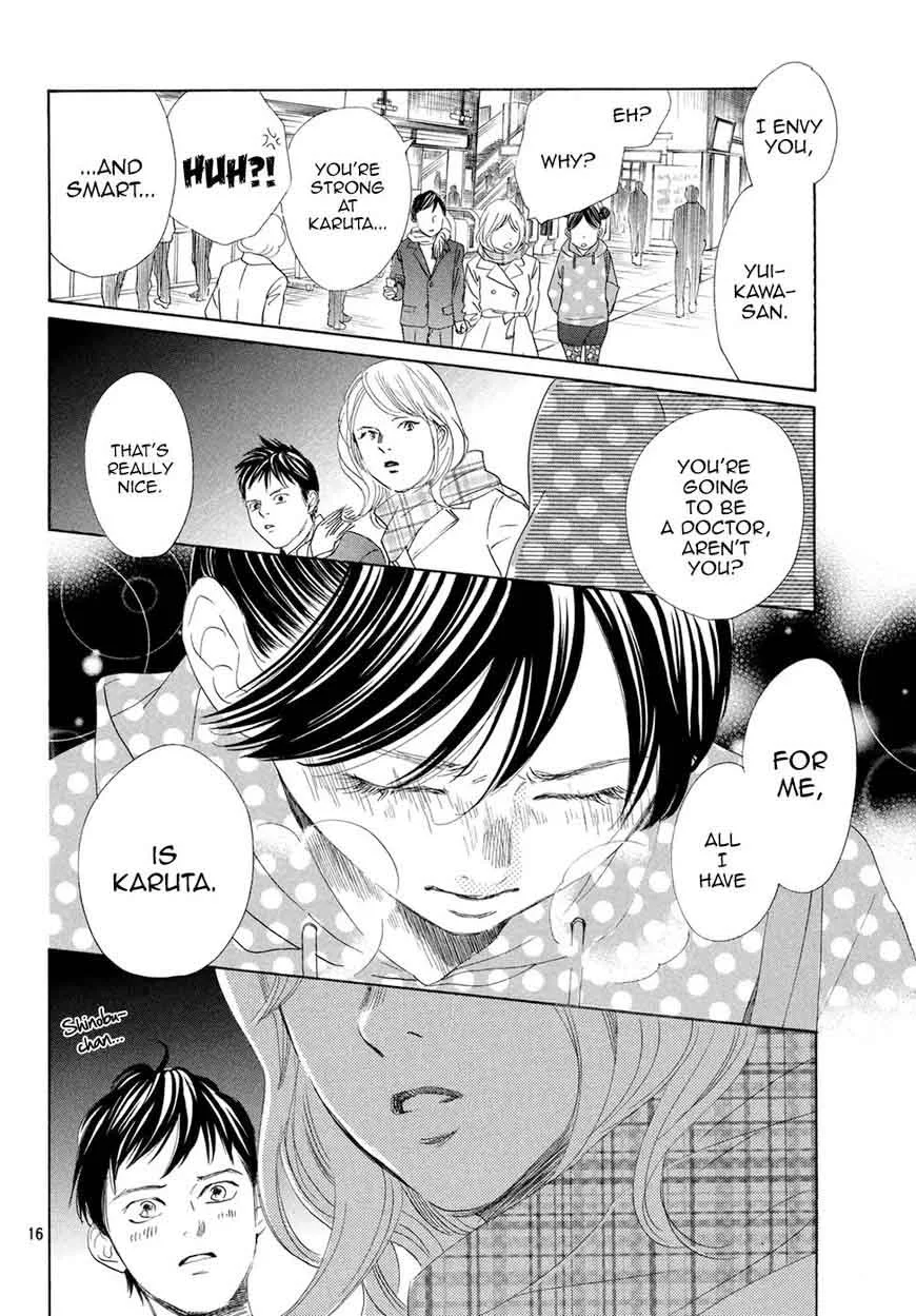 Chihayafuru Chapter 193 page 16