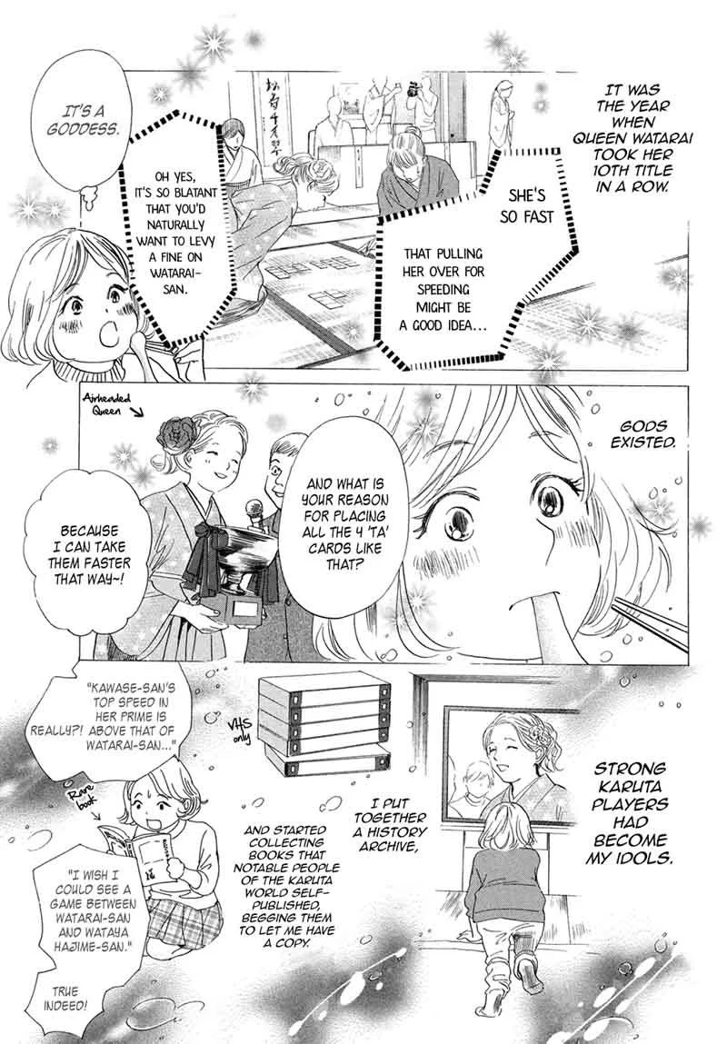 Chihayafuru Chapter 195 page 12