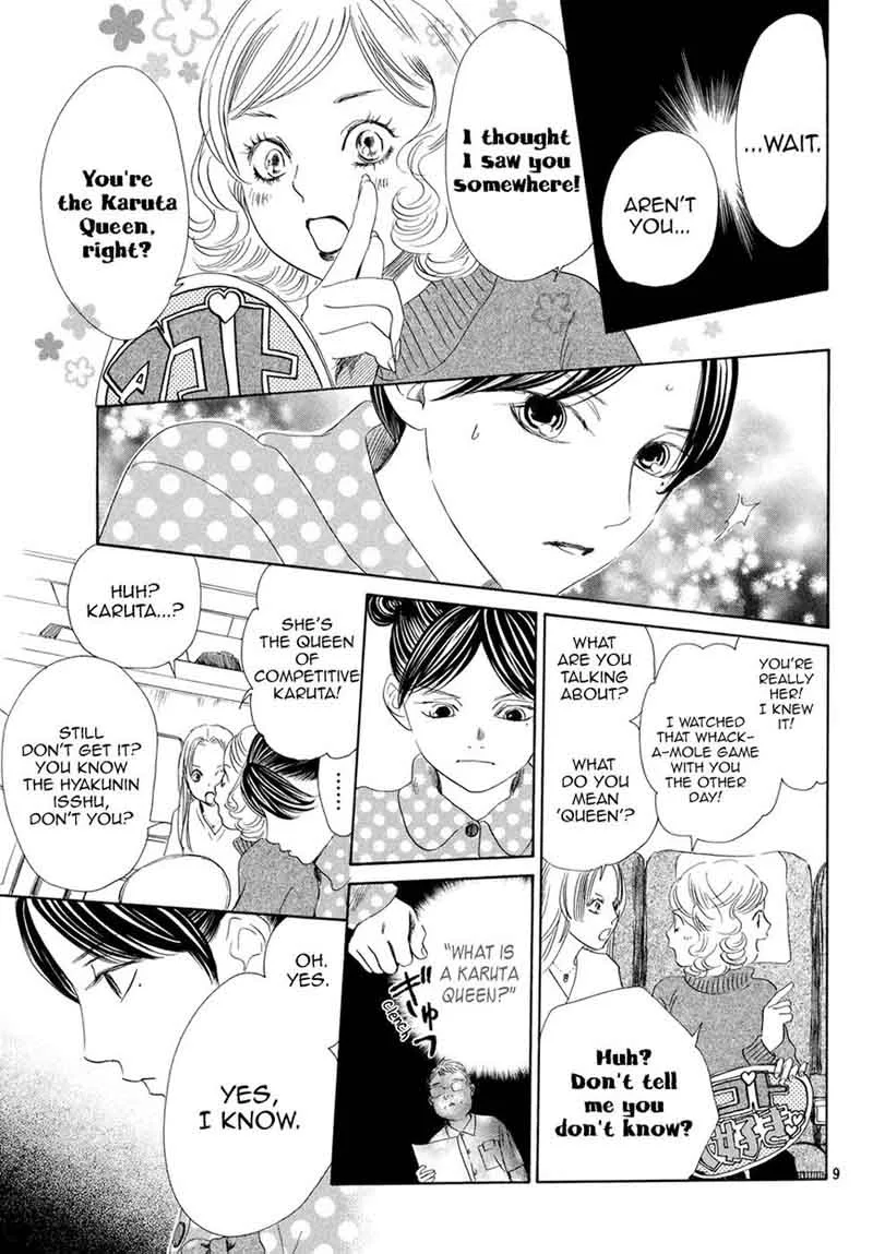 Chihayafuru Chapter 196 page 9