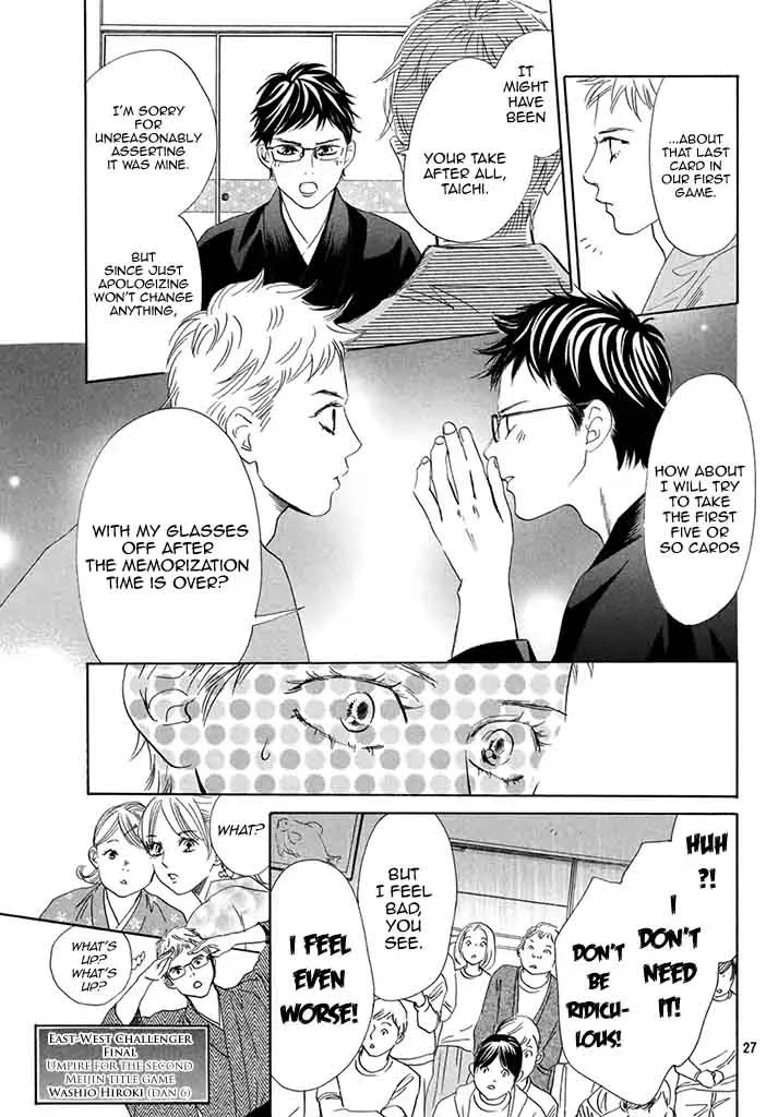 Chihayafuru Chapter 197 page 28