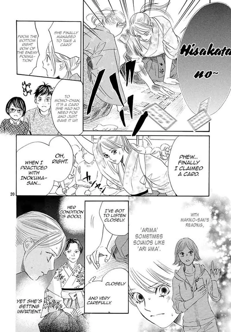 Chihayafuru Chapter 198 page 20
