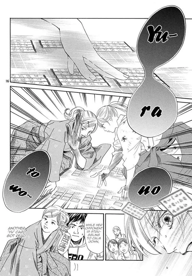 Chihayafuru Chapter 198 page 16