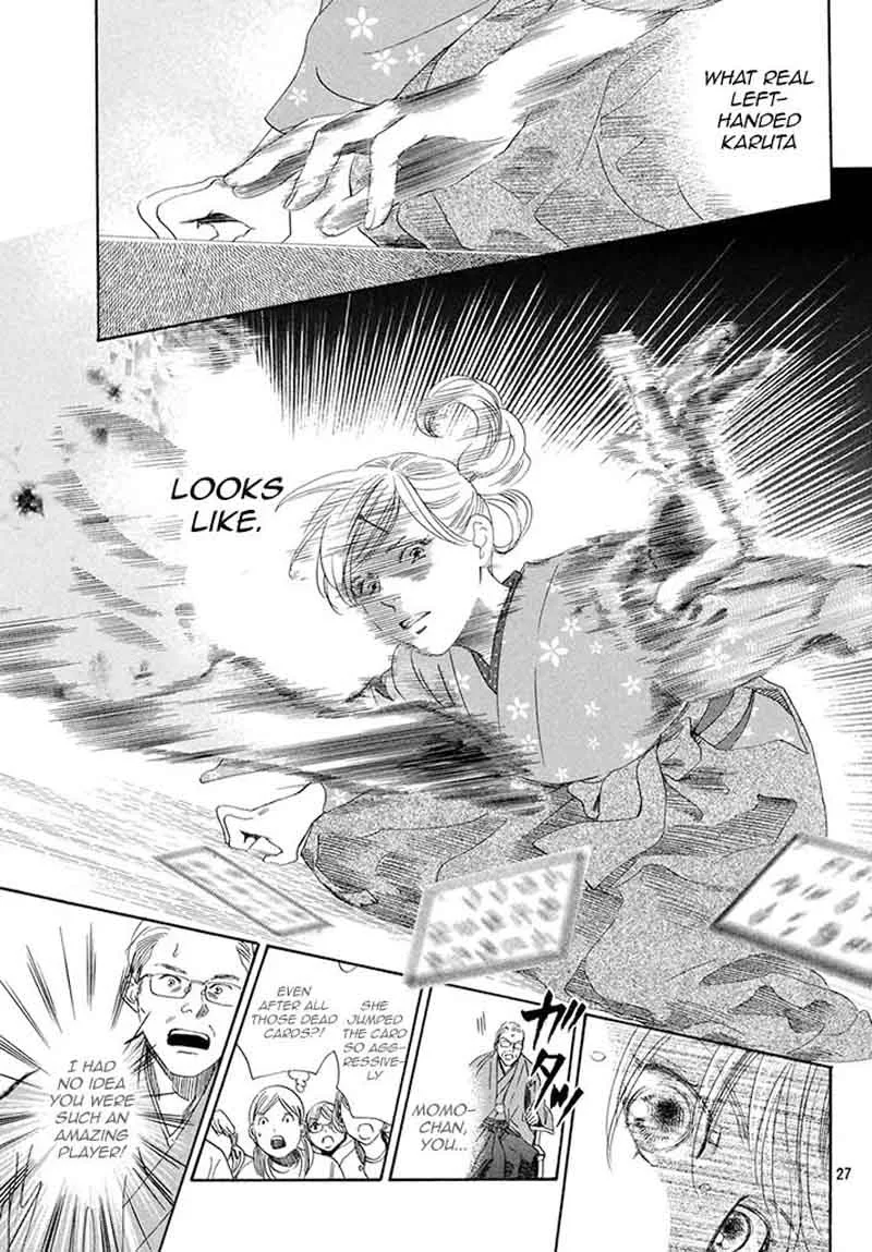 Chihayafuru Chapter 198 page 27
