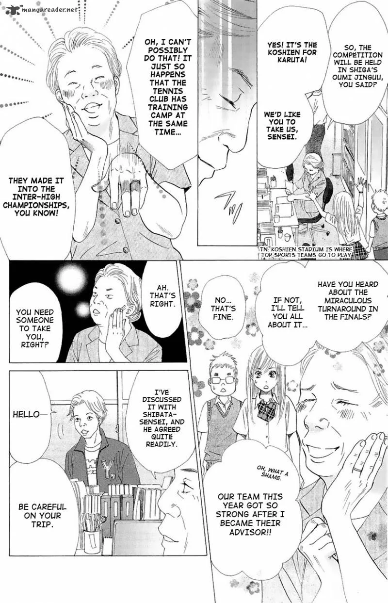 Chihayafuru Chapter 20 page 4