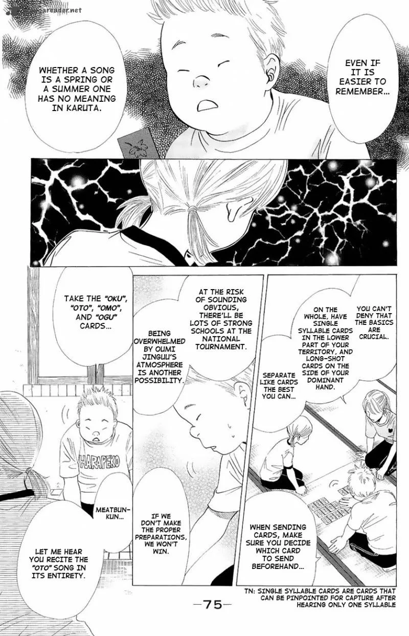 Chihayafuru Chapter 20 page 13