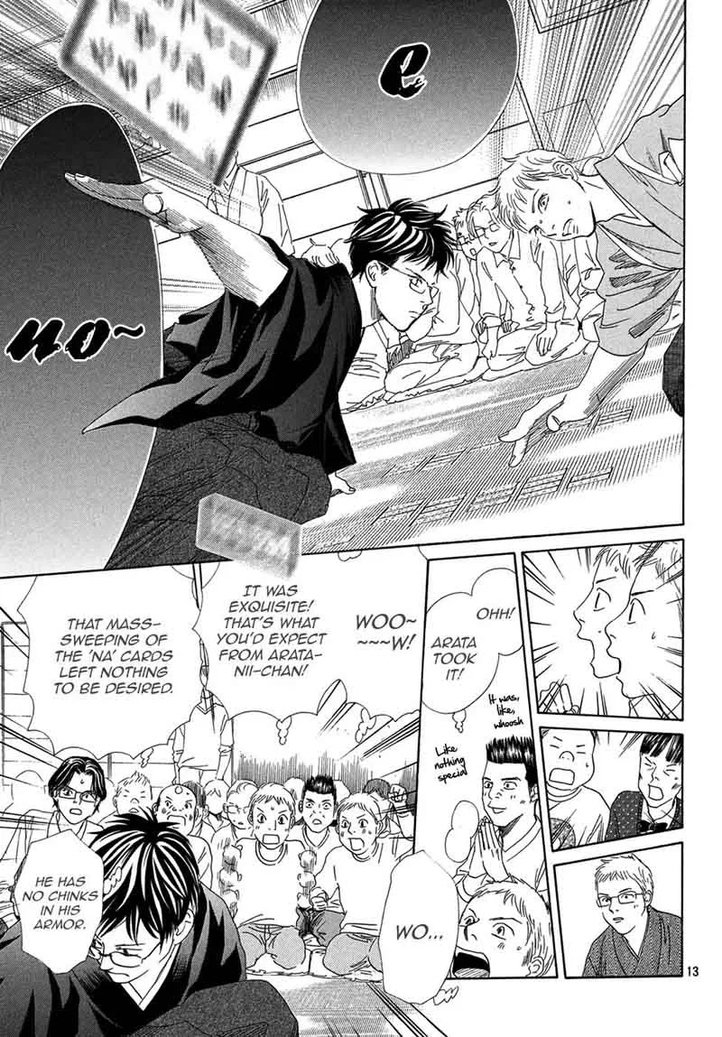 Chihayafuru Chapter 200 page 13