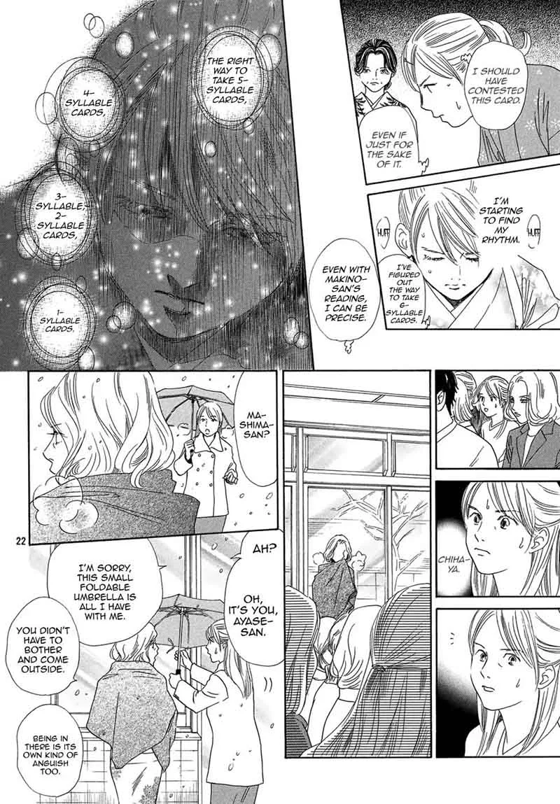 Chihayafuru Chapter 200 page 20