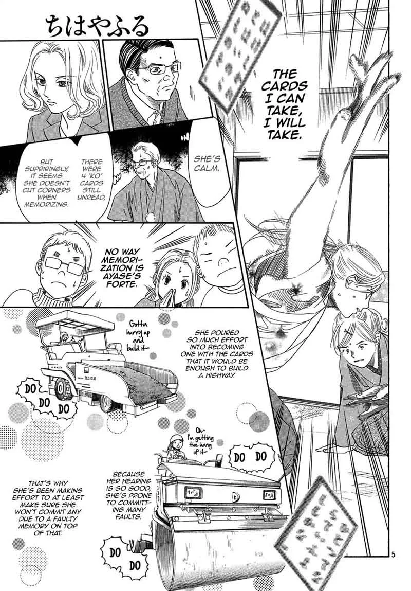 Chihayafuru Chapter 201 page 5