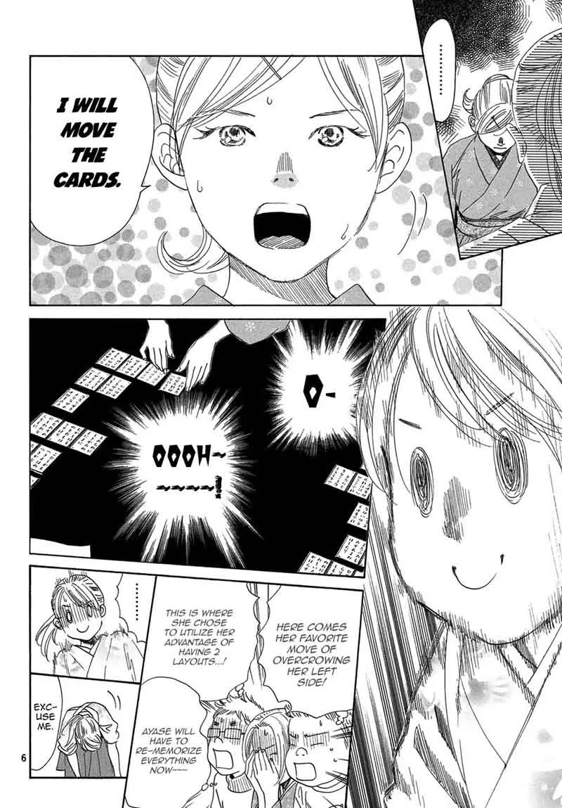 Chihayafuru Chapter 201 page 6