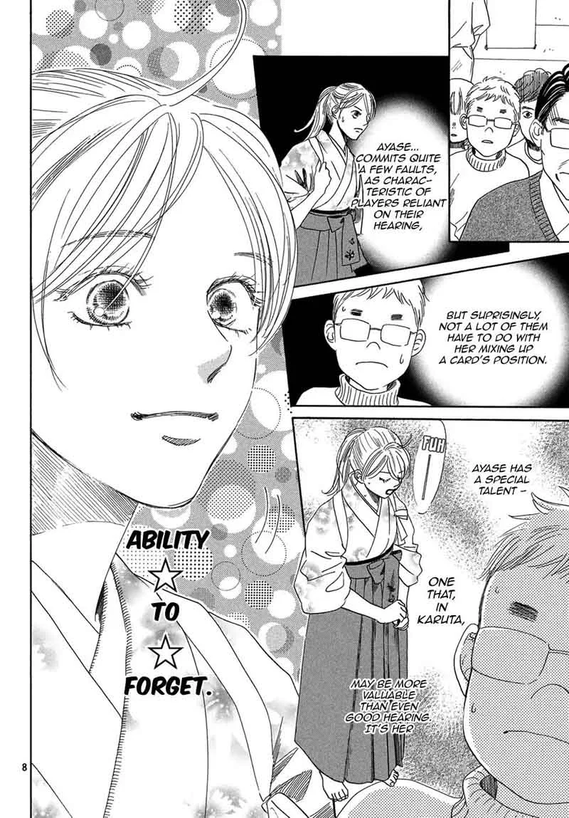 Chihayafuru Chapter 201 page 8