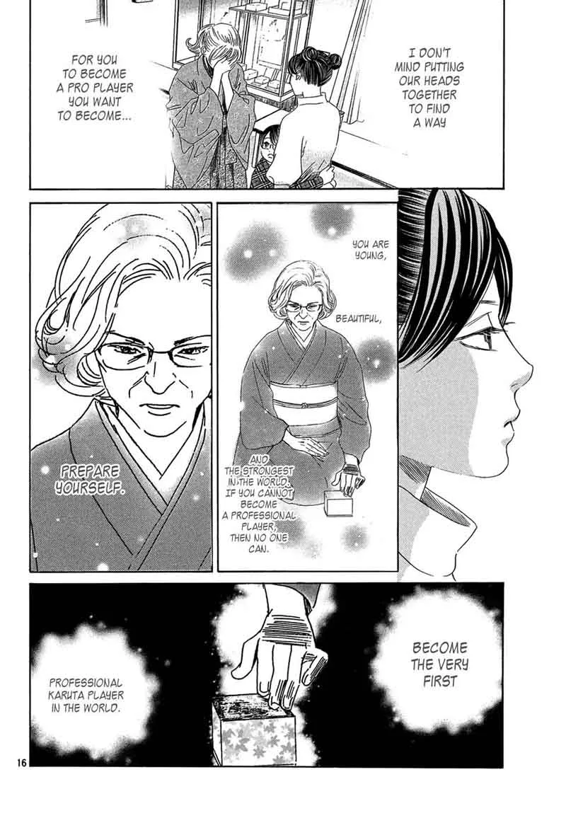 Chihayafuru Chapter 204 page 16