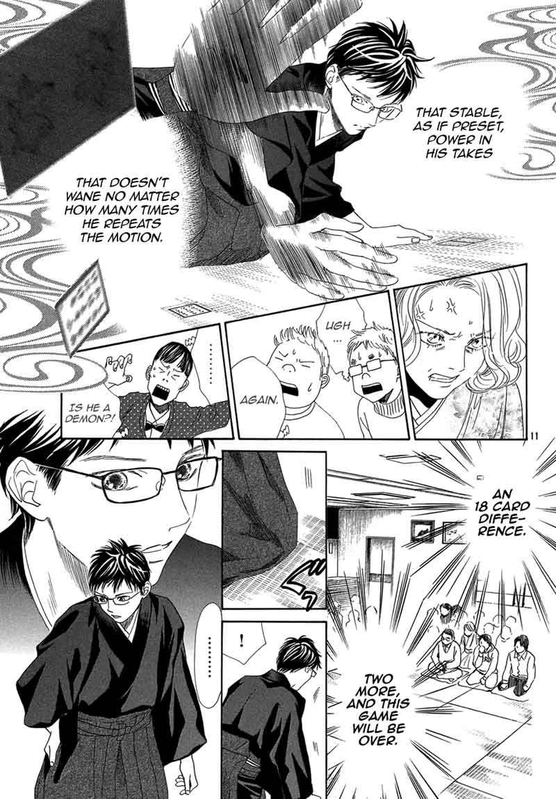 Chihayafuru Chapter 205 page 11