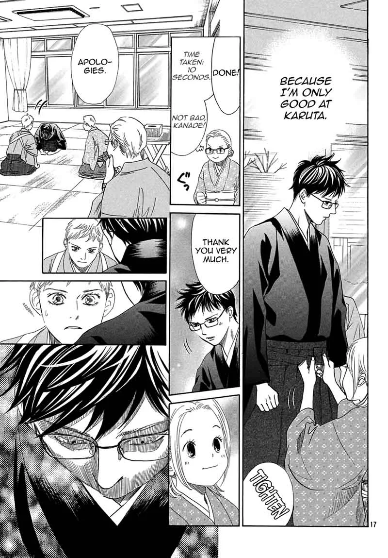 Chihayafuru Chapter 205 page 17