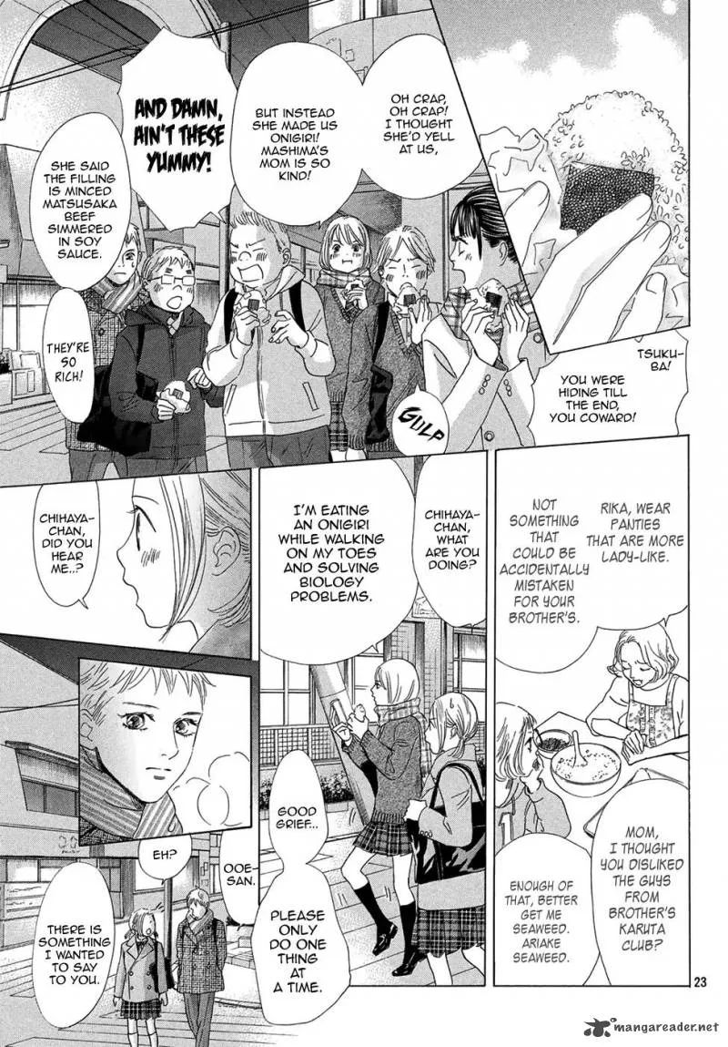 Chihayafuru Chapter 207 page 24