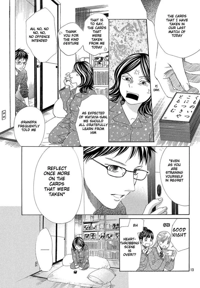 Chihayafuru Chapter 209 page 14