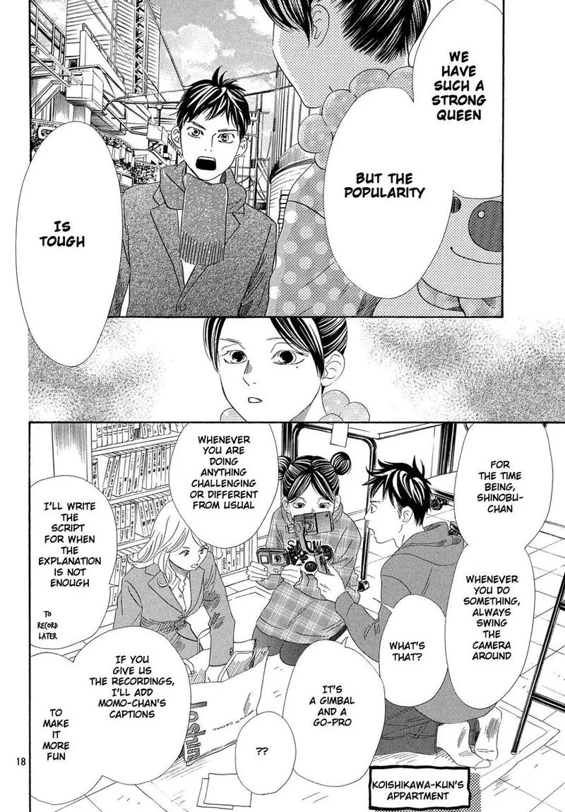 Chihayafuru Chapter 210 page 19