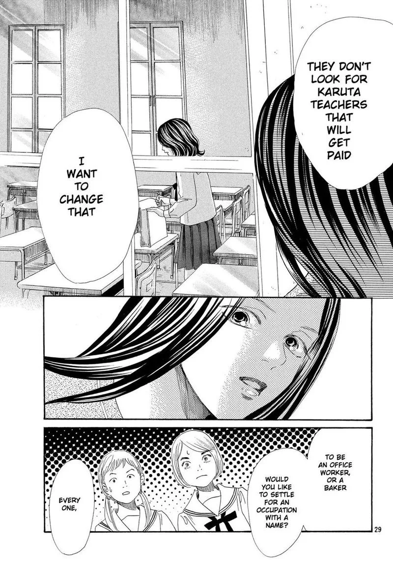 Chihayafuru Chapter 210 page 30
