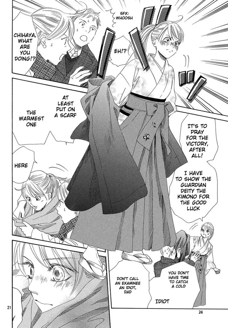 Chihayafuru Chapter 213 page 22