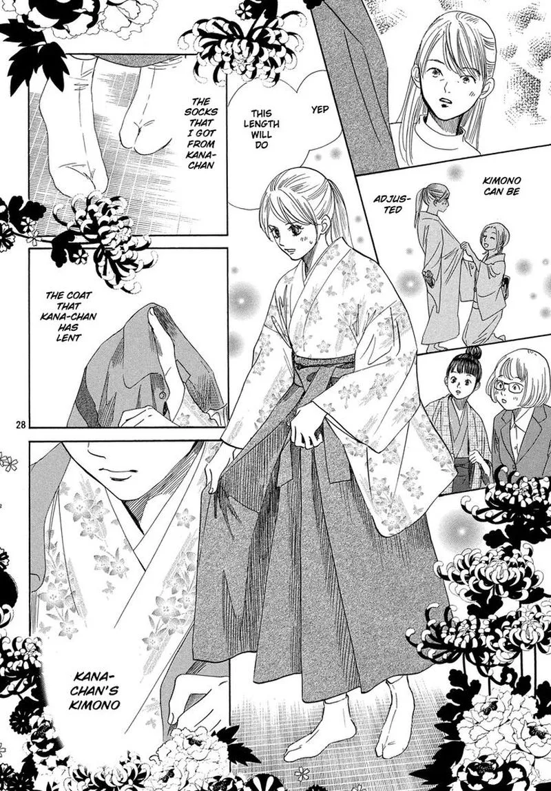 Chihayafuru Chapter 216 page 28