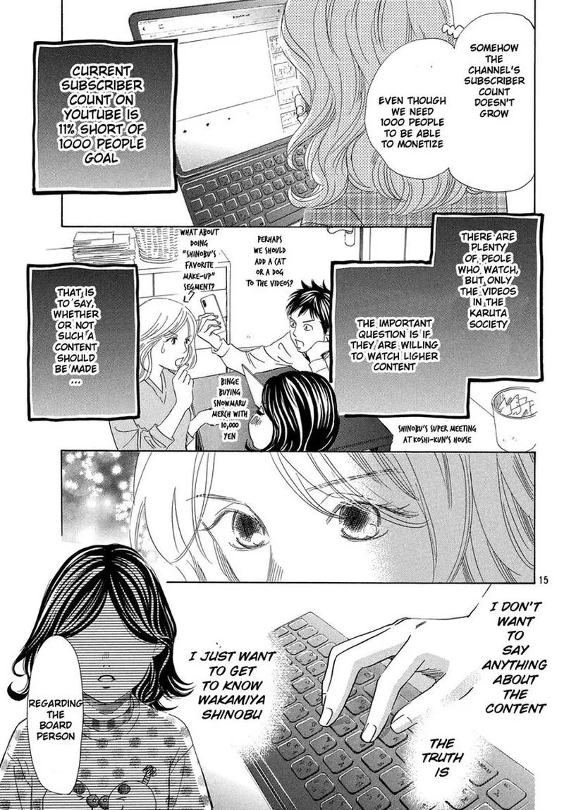 Chihayafuru Chapter 218 page 14