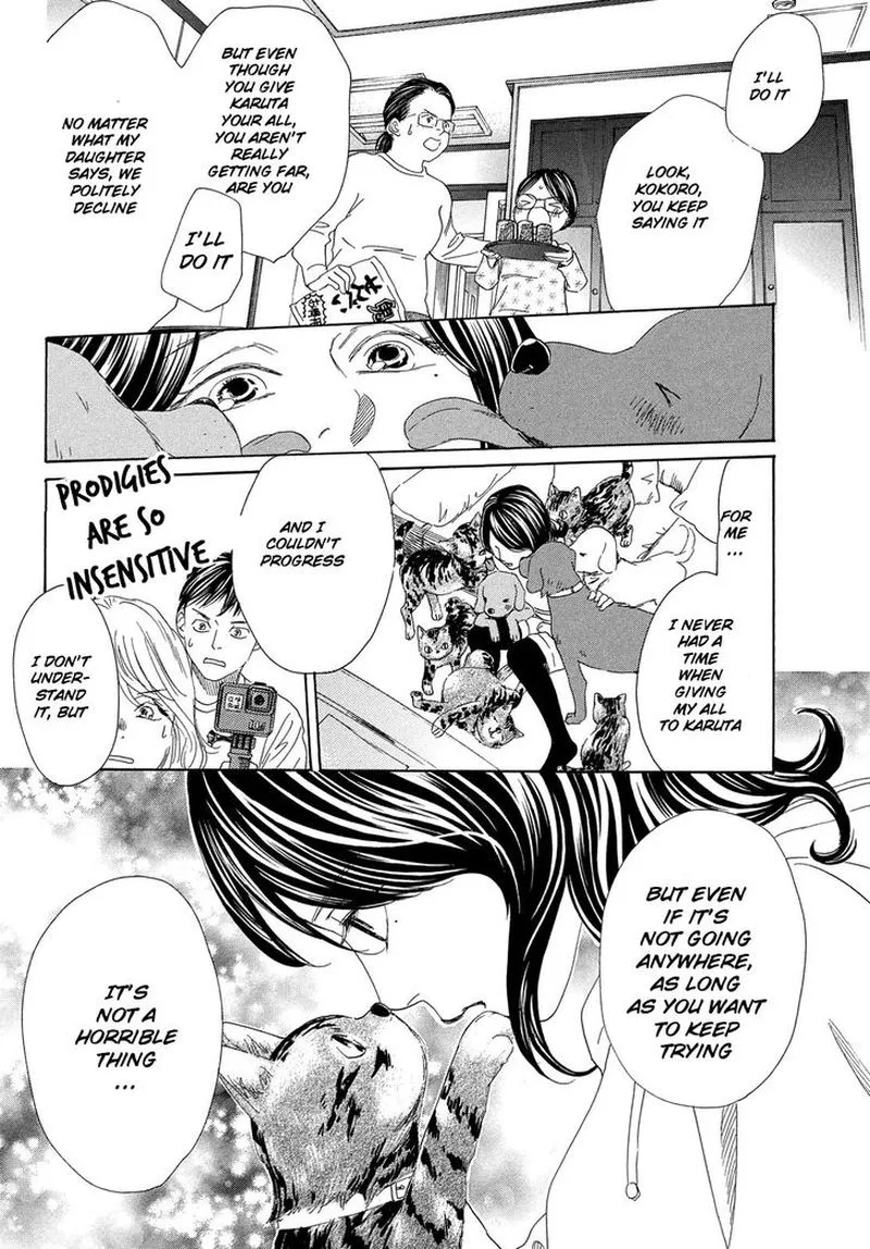 Chihayafuru Chapter 218 page 19