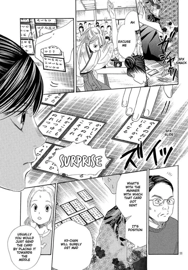 Chihayafuru Chapter 222 page 12