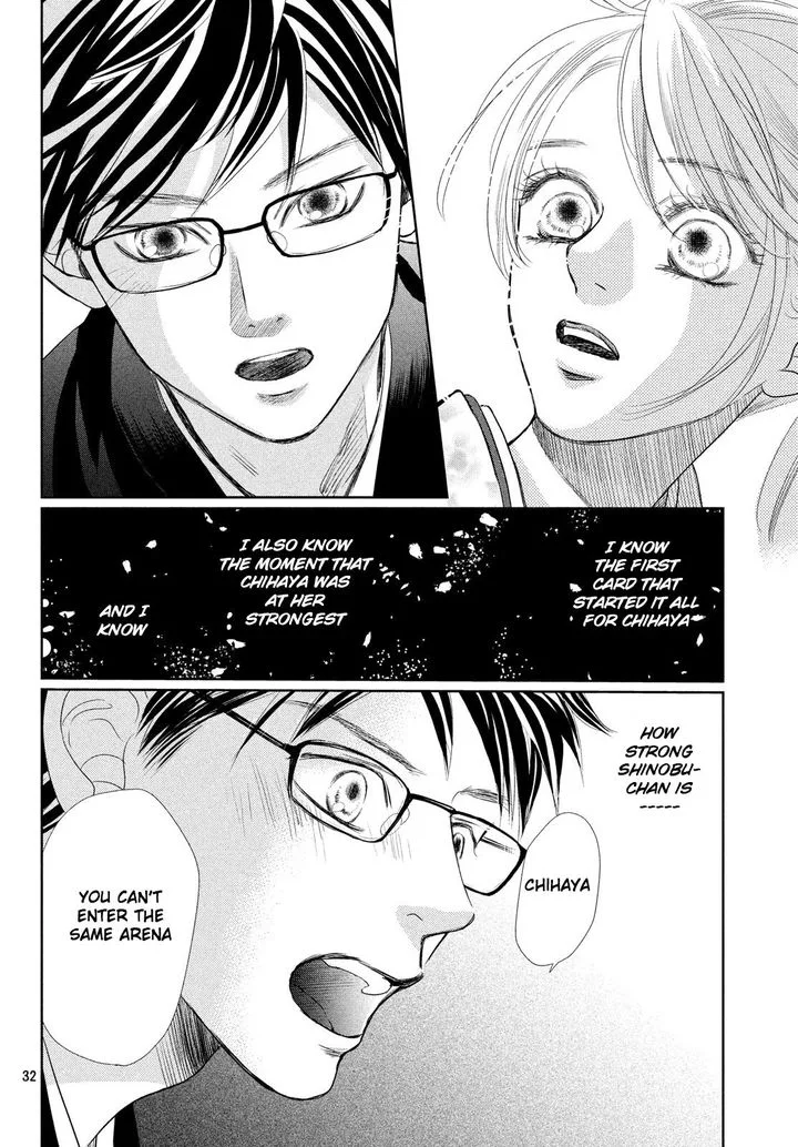 Chihayafuru Chapter 226 page 32