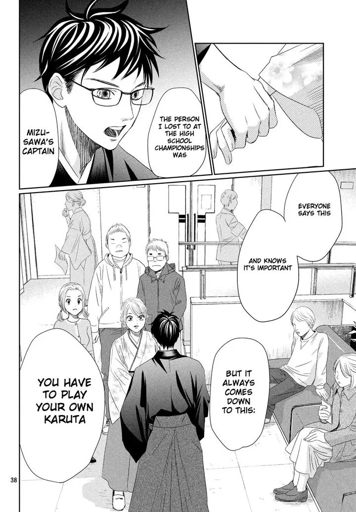Chihayafuru Chapter 226 page 37