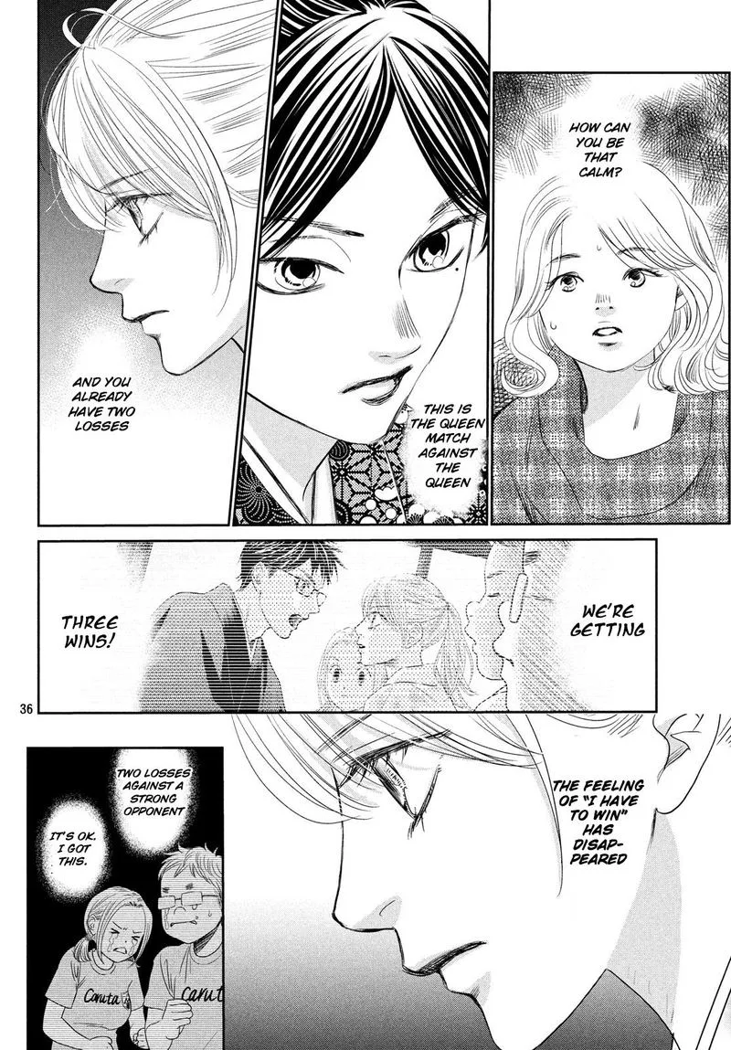 Chihayafuru Chapter 227 page 34