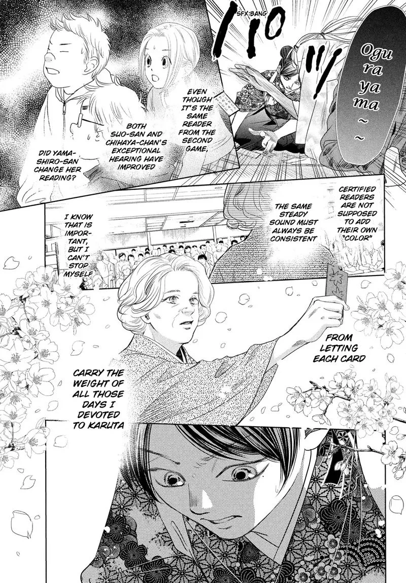Chihayafuru Chapter 232 page 28