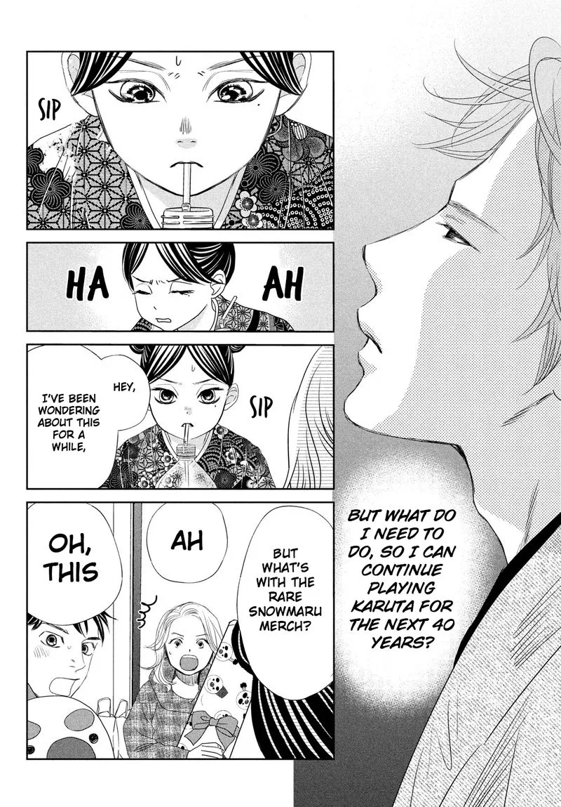 Chihayafuru Chapter 238 page 33