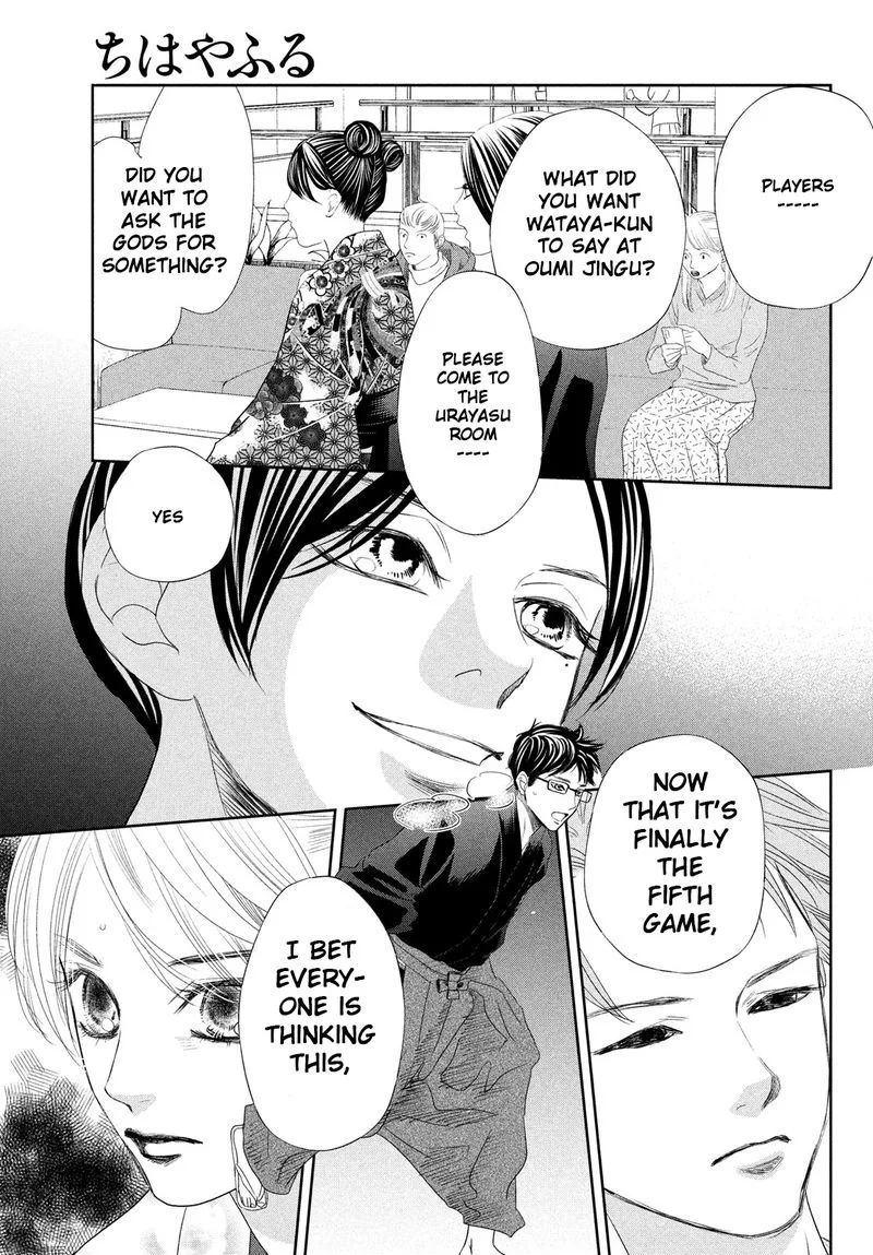 Chihayafuru Chapter 238 page 40