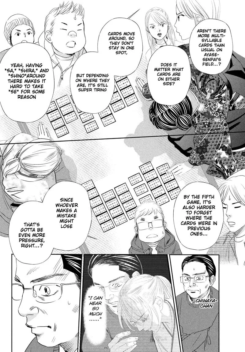 Chihayafuru Chapter 239 page 28