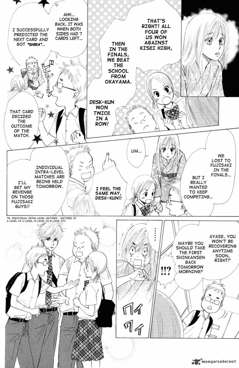 Chihayafuru Chapter 24 page 14