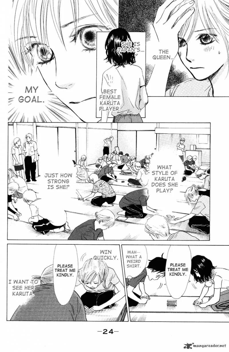 Chihayafuru Chapter 24 page 27