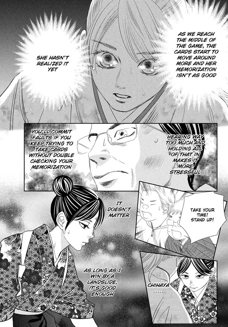 Chihayafuru Chapter 241 page 20