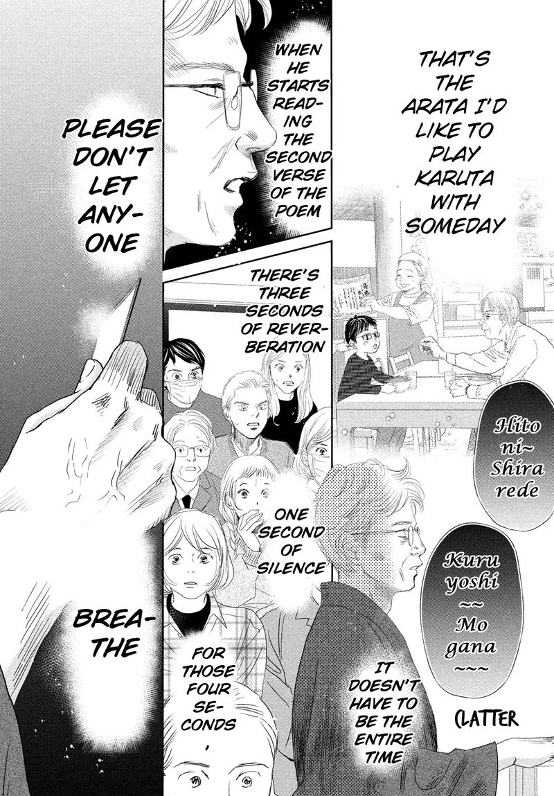 Chihayafuru Chapter 244 page 36