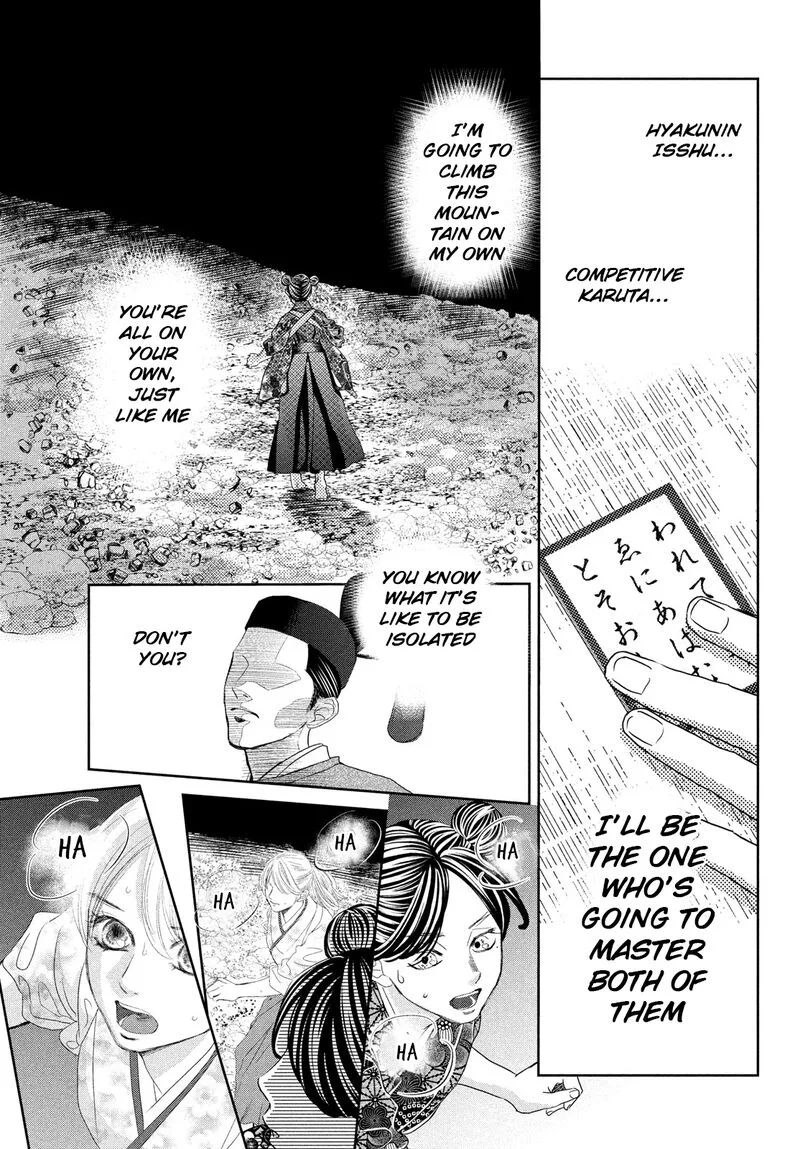Chihayafuru Chapter 246 page 27