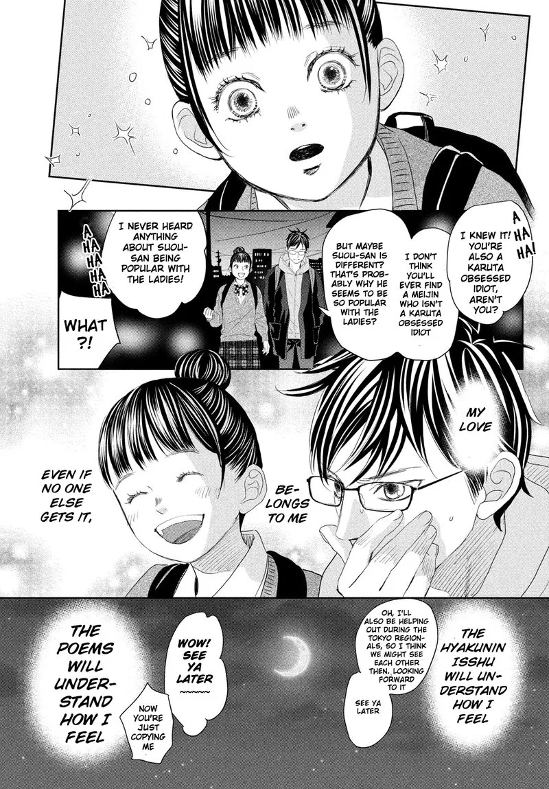Chihayafuru Chapter 247.5 page 28