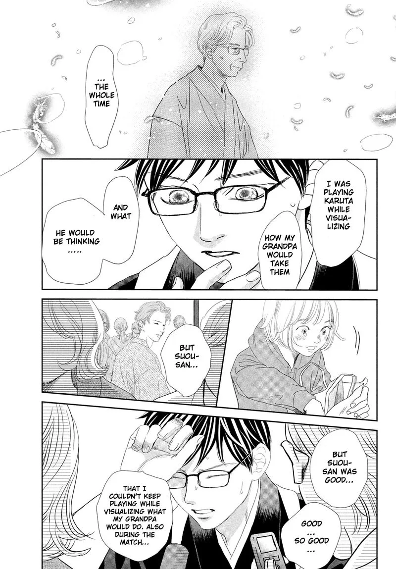 Chihayafuru Chapter 247 page 10