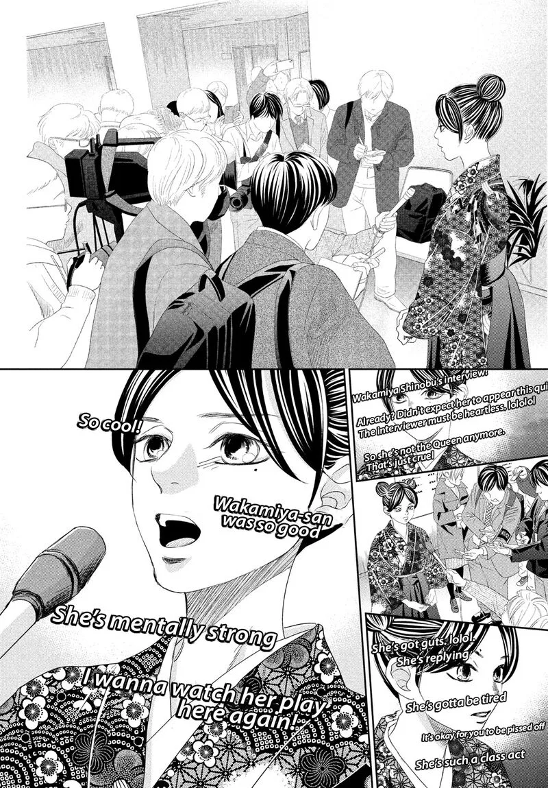 Chihayafuru Chapter 247 page 28