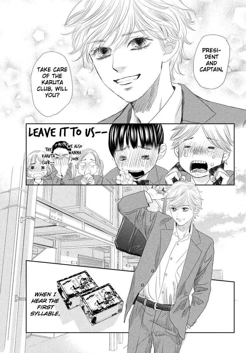 Chihayafuru Chapter 247 page 62