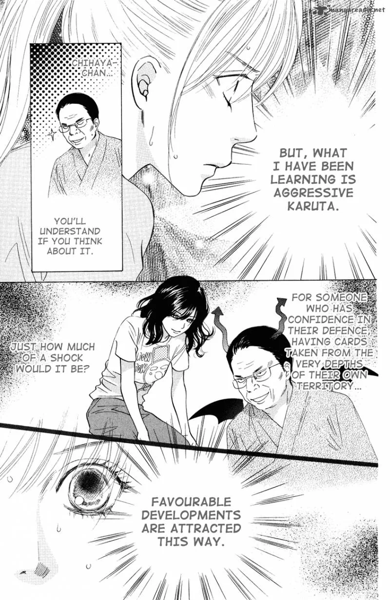 Chihayafuru Chapter 26 page 17