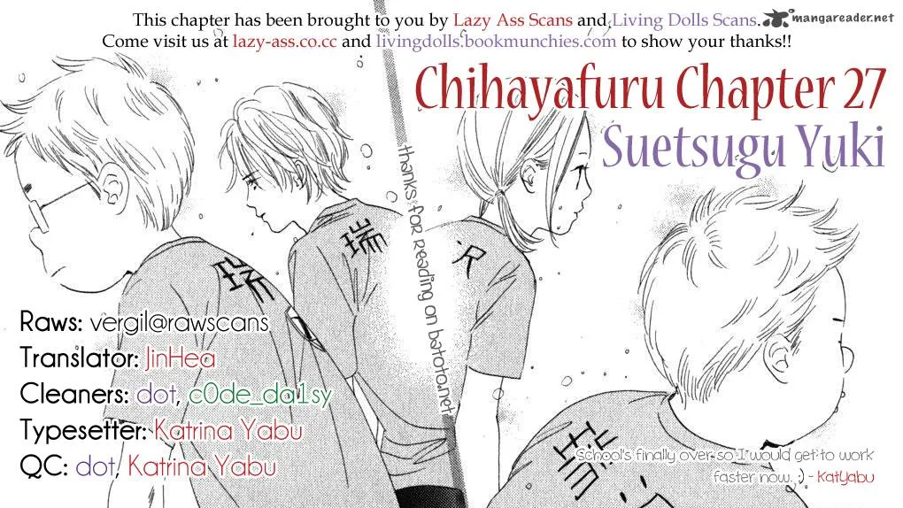 Chihayafuru Chapter 27 page 32