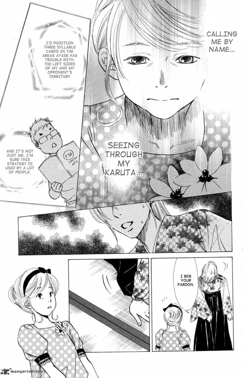 Chihayafuru Chapter 31 page 13