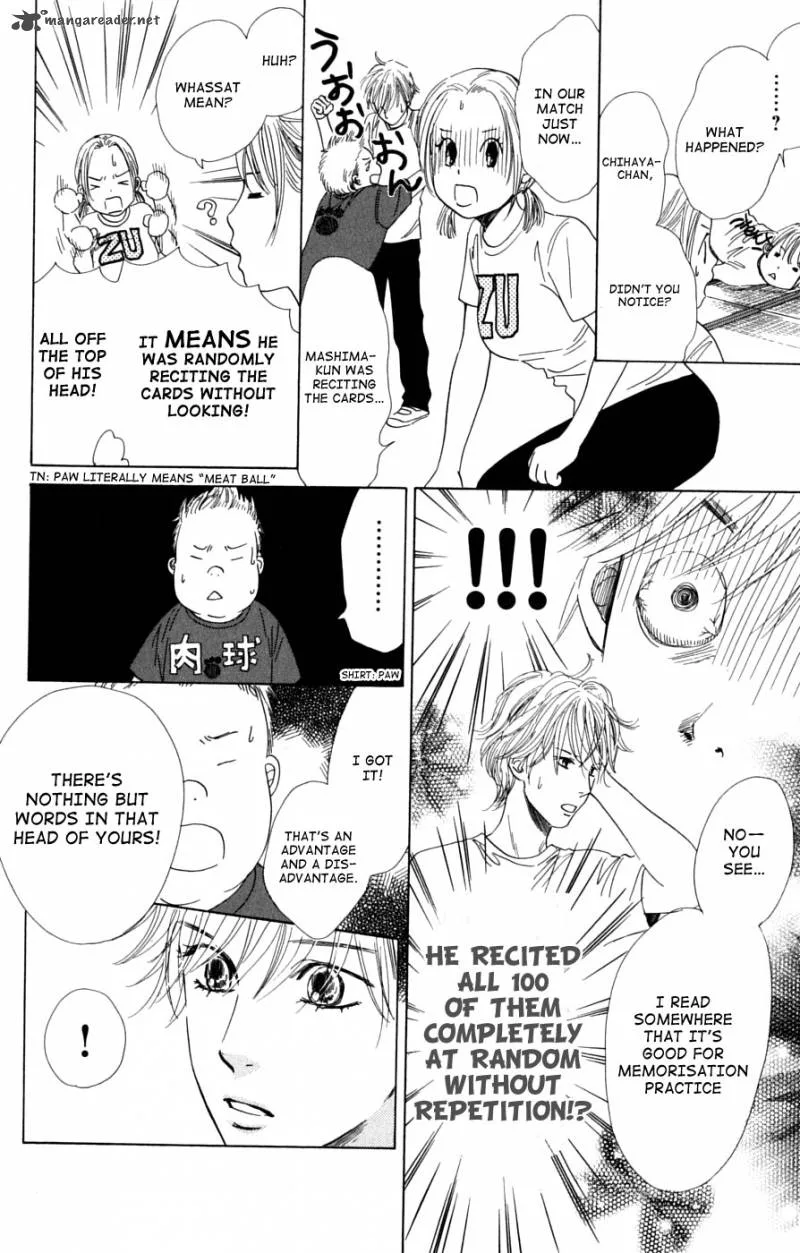 Chihayafuru Chapter 38 page 14