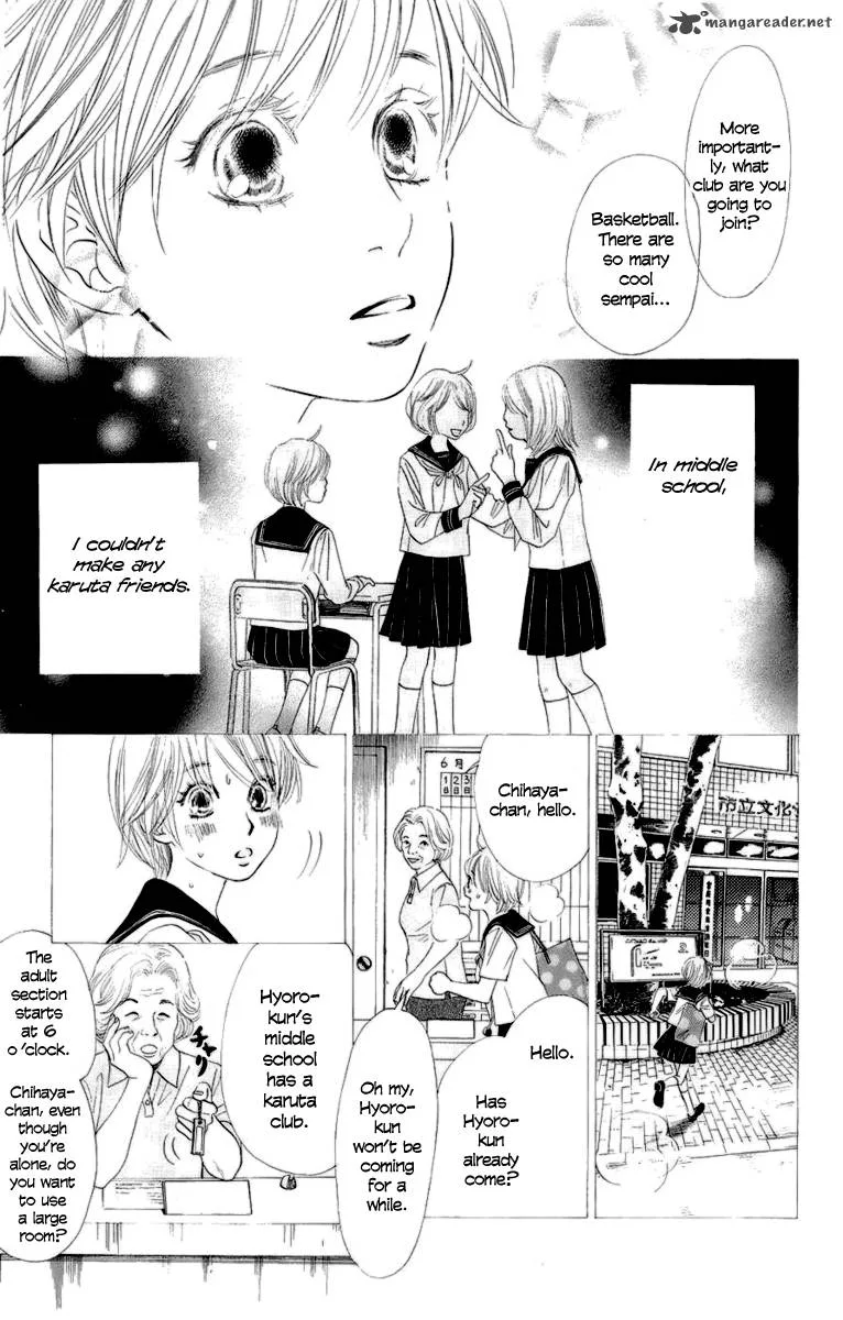 Chihayafuru Chapter 7 page 8